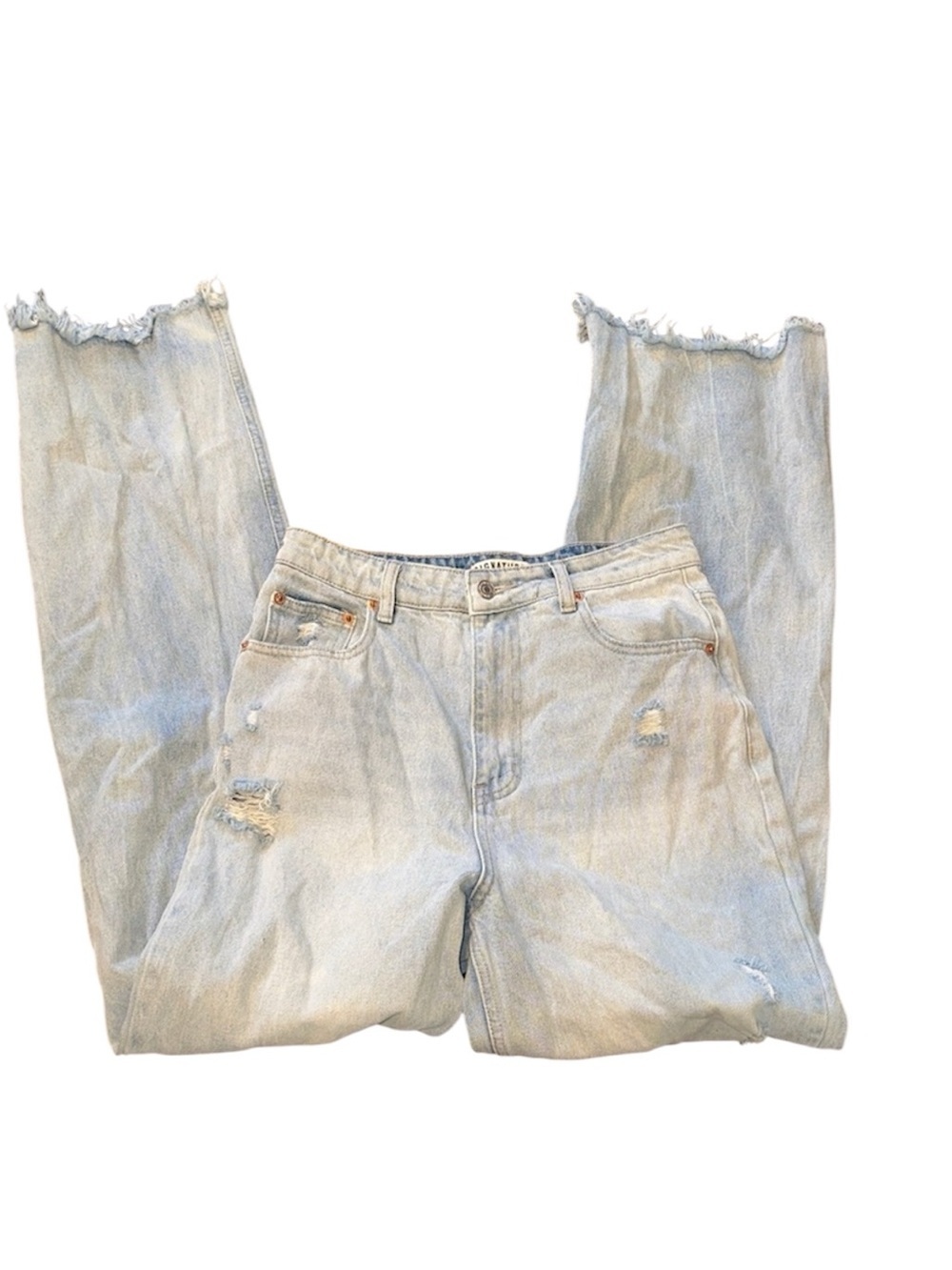 Signature 8 boho Distressed Jeans size medium
